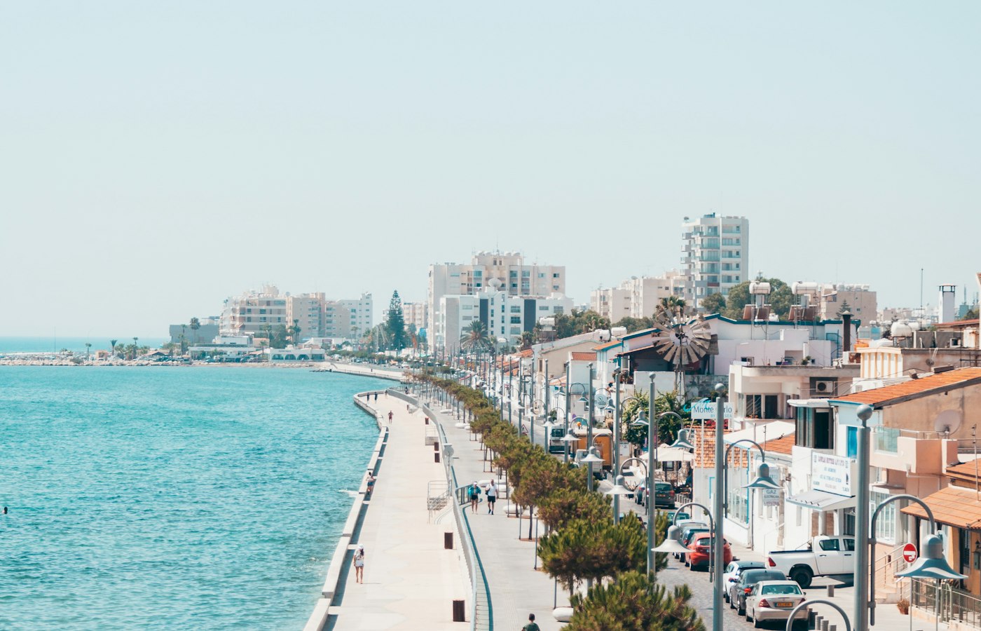 Larnaca seafront, Cyprus